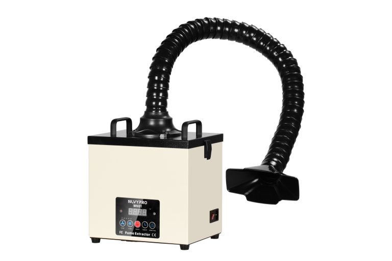 MN01 fume extractor with rectangular hood